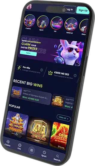 Booms Bet Casino-app voor Android en iOS