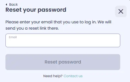 Instructies voor het opnieuw instellen van uw Booms Bet Casino-wachtwoord